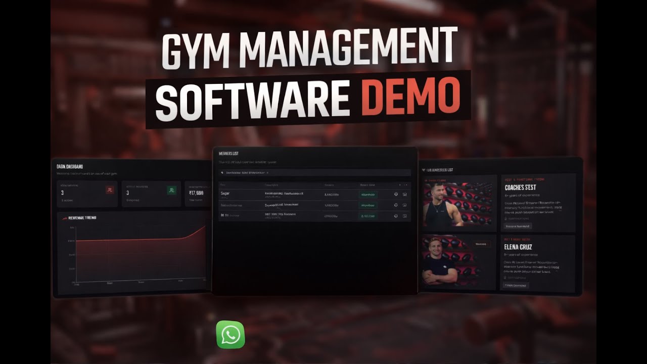 🏋️‍♂️ All-in-One Gym Management Software 🏋️‍♀️