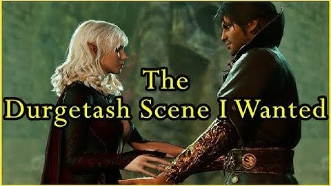 How I Wish This Final Gortash Scene Went | Fanmade Durgetash Romance | Baldur