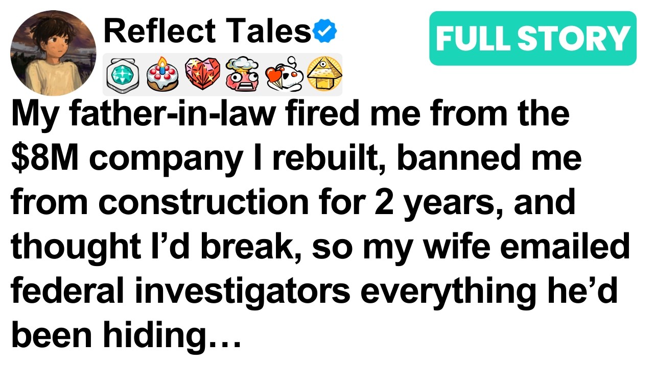 My father-in-law fired me from the family business. Then my wife sent one email.