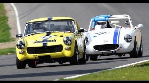 Lackford MG Midget Sprite Challenge 2014 and MGCC BCV8 Challenge 2014 at Silverstone MG90