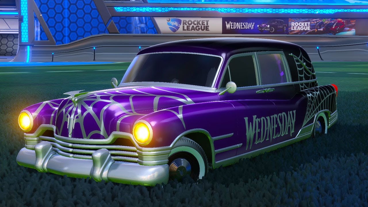 *НОВЫЙ* автомобиль «КАТАФАЛ» действительно очень хорошо ощущается и управляется в Rocket League! ...