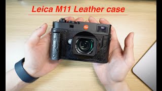 【開封&レビュー】Leica M11のグリップ付きレザーケースを人柱で買ったら良いモノでした【Leica M11 ケース】