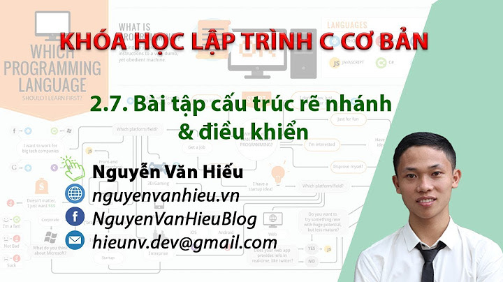 Bài tập cấu trúc rẽ nhánh trong c năm 2024