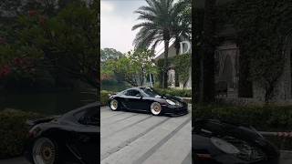 The Definition of Absolutely Low! Porsche Cayman 987 Bagger Mode 🤩 #porsche #porschecayman #shorts