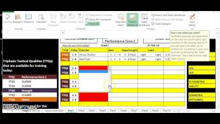 Triphasic Tactical Program Builder User Video Part 2