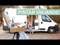 Equipamiento para Pintar Viajando y al aire libre.