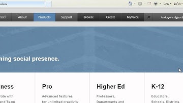 Creating a VT educator free Voicethread account