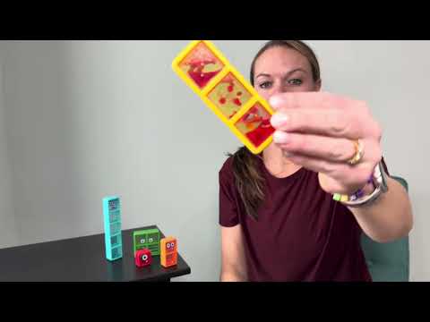 Hand2mind Numberblocks One to Five Sensory Bottles #amazonfinds #sensorytoys 