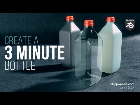 3 Minute Bottle in Blender