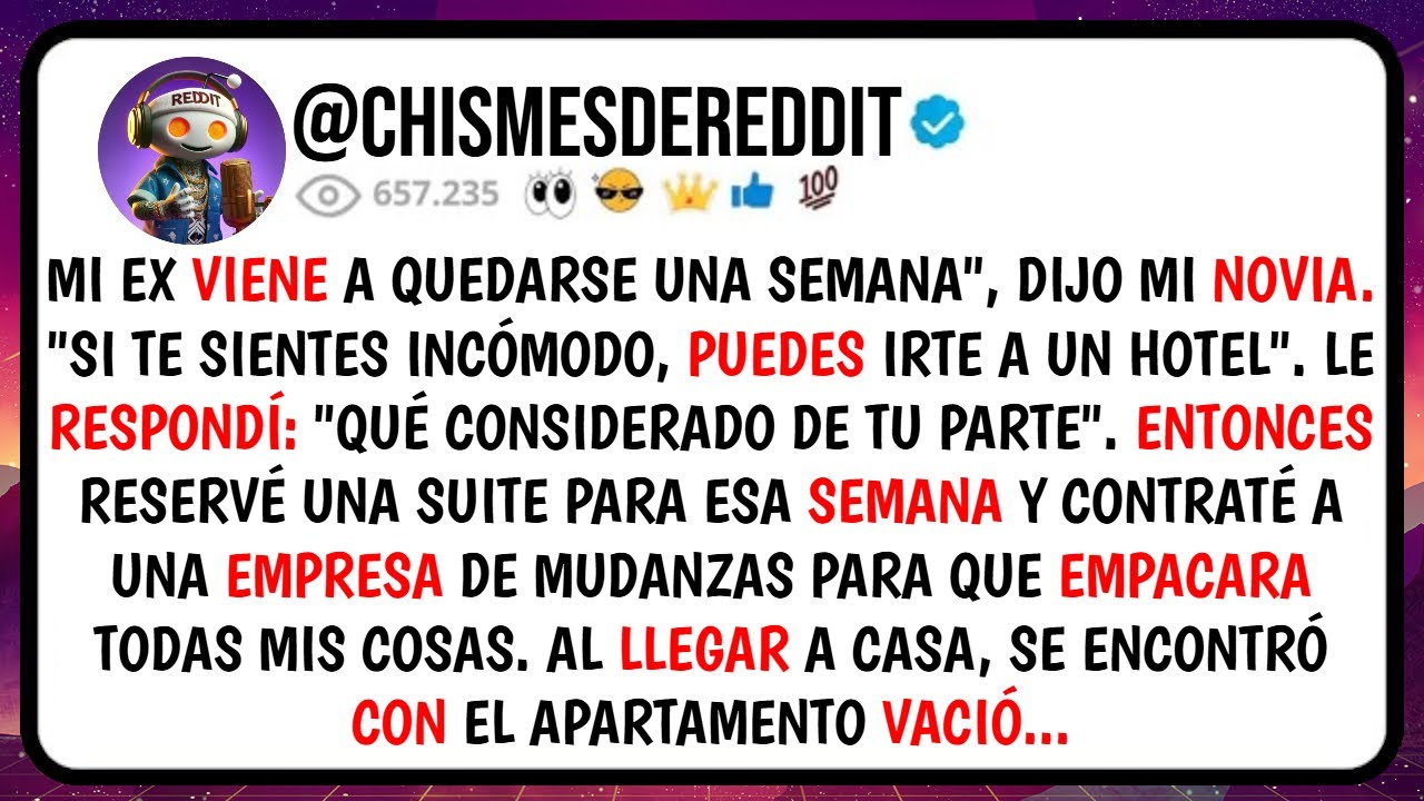 Mi Ex VIENE a Quedarse una SEMANA