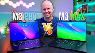 M3 Pro vs M3 Max MacBook Is the Max WORTH the Extra Cost for Editing YouTube Videos?