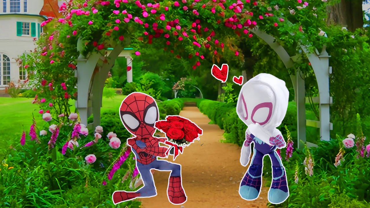 OMG! Spider-Man Gives Gwen Stacy Flowers to Show His Love! Will She Accept His Feelings? | Animation