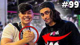 TENTEI APERTAR a MÃO DE 100 YOUTUBERS de BRAWL STARS!