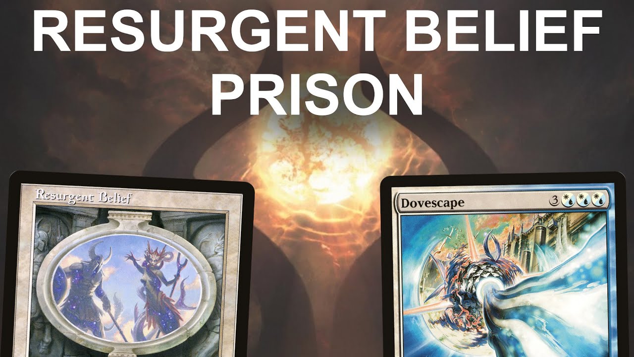 DO YOU BELIEVE?! Modern Resurgent Belief Enchantment Prison Combo. MTG