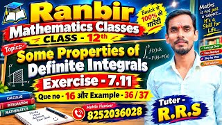 #mathematich Class -12th #Definite Integration ##EXAMPLE -36 & Question 16  ONE SHOT video NEW 