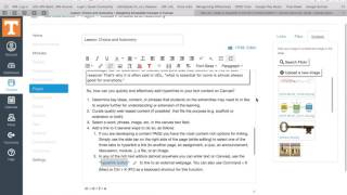 Hyperlinking on Canvas