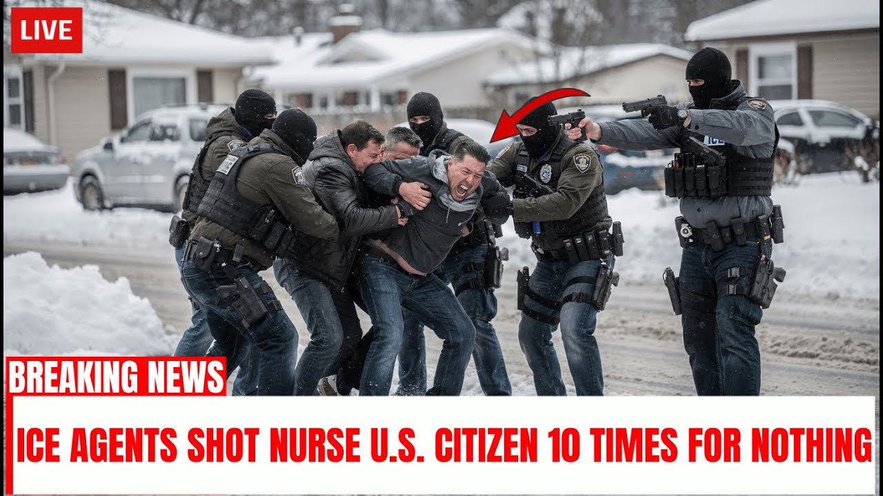 How ICE AGENTS SHOT and KILLED Minneapolis Nurse Alex Pretti While He Filmed Them