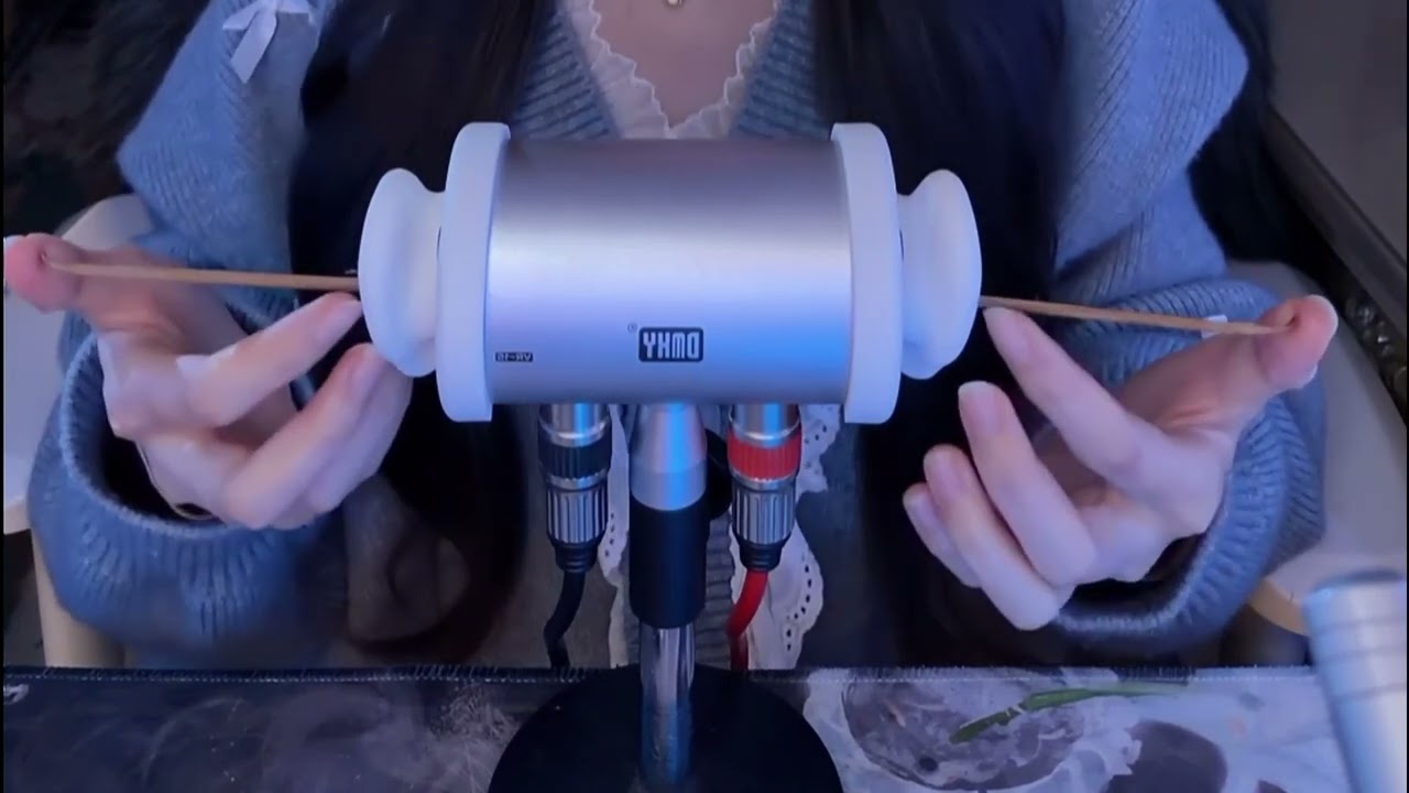 IMMEDIATE Sleep ASMR: Tuning Fork, Horsehair & Haircut Deep Ear Treatment / 4HR (No Talking)