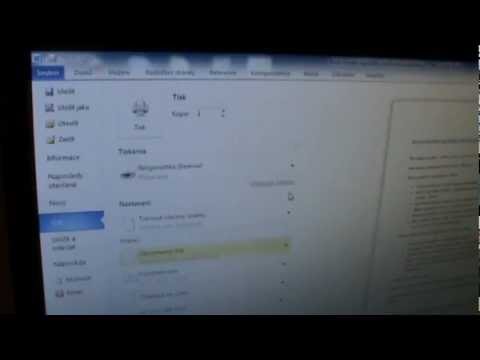 Video: Jak Zastavit Tisk Na Tiskárně