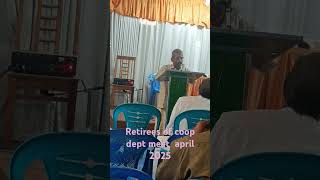 Retirees of coop department April 2025
