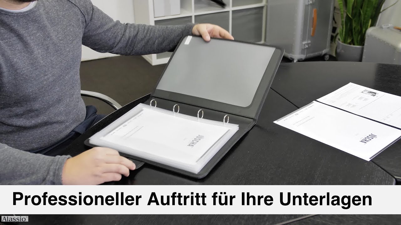 Alassio Dokumentenmappe – elegant und funktionell