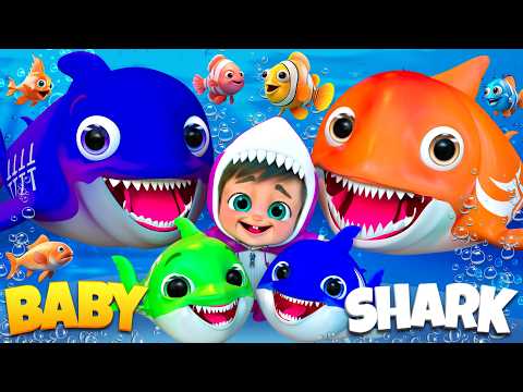 Baby Shark Ocean Adventure - Coco Cartoon Nursery Rhymes #babyshark #cococartoon #kidssongs