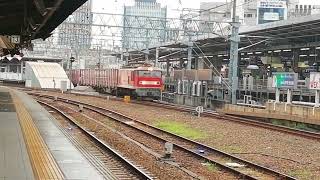 EF510 15号機牽引名古屋タ発稲沢行1252レ名古屋通過