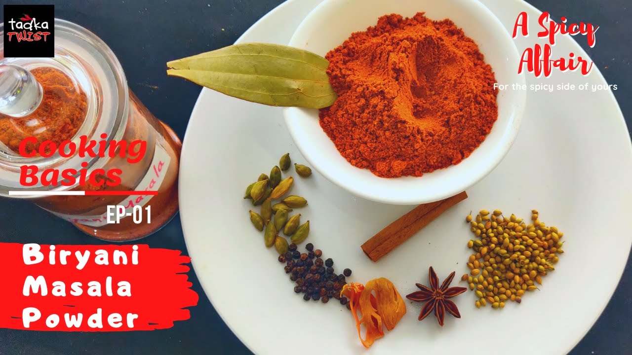 Authentic Biryani Masala Powder Recipe | Cooking Basics - EP-01 | A Spicy Affair | Kashmiri Tadka Twist