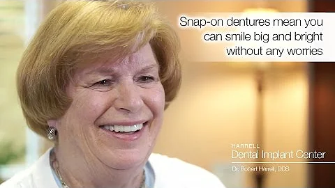 What is the snap in denture?