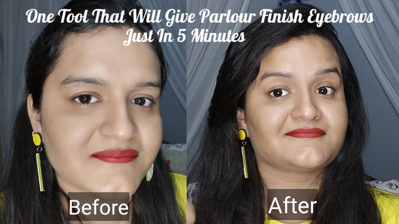 How To Get Parlour Like Finish Eyebrow At Home How To Shape, Groom & Maintain Eyebrows At Home