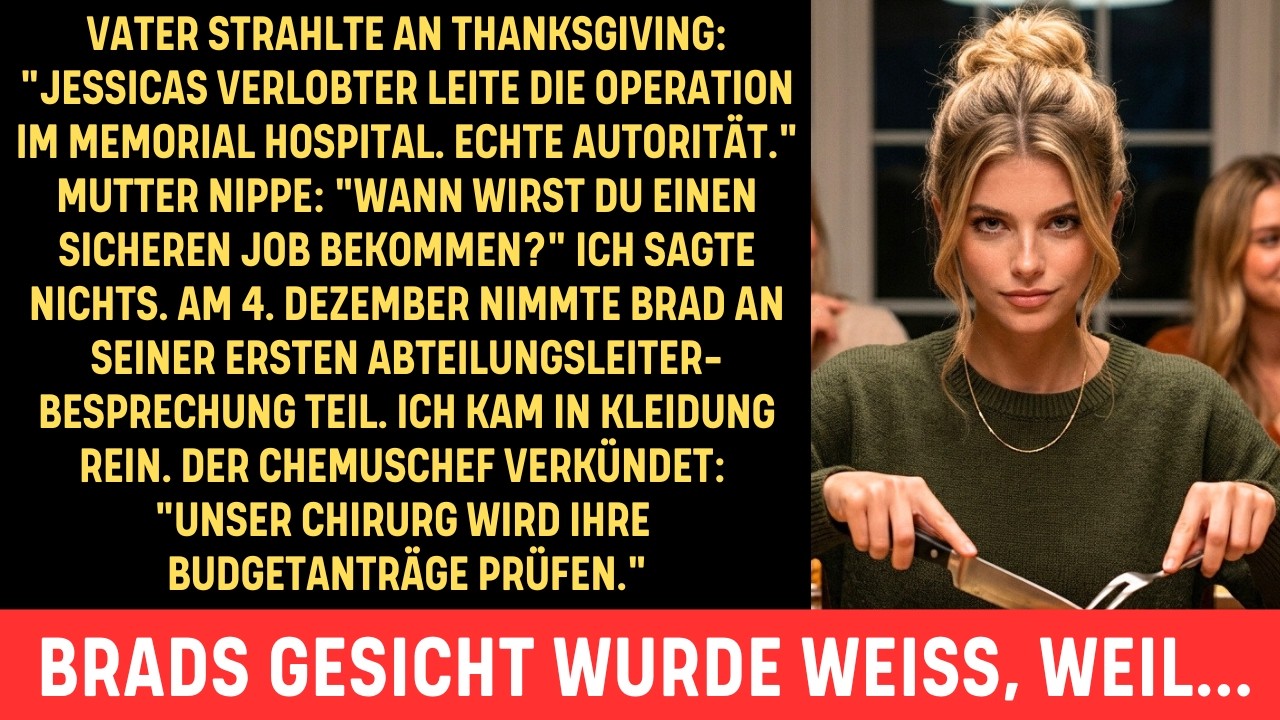 Papa prahlte: „Der Verlobte meiner Tochter ist Krankenhausdirektor!“ – Ich bin die Chirurgin, die...