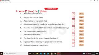 STD-1 SAMPLE PAPER-1(PAGE NO-37,38) screenshot 3