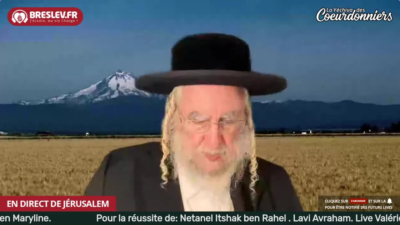 Likoutey Moharane Torah  61 - 6 Mars - Breslev