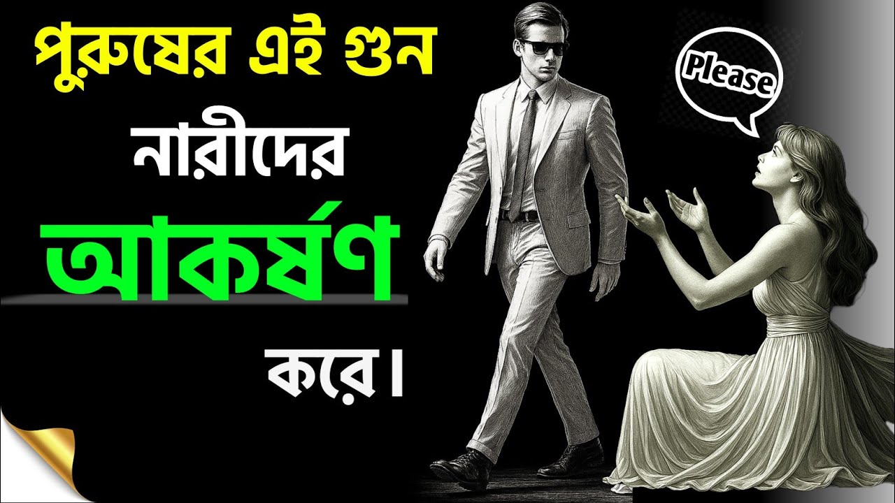 পুরুষের এই ৮ টি গুন নারীদের আকর্ষণ করে। Bangla Masculine Mindset