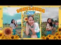 SUNFLOWER FARM VLOG + PHOTOSHOOT BTS | Philippines | Anya Jeon