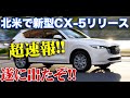 遂に情報公開!北米のマツダから新型CX-5 2022年次改良版がリリース!!