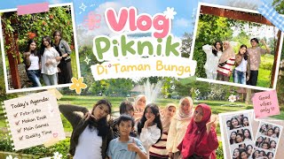'Vlog piknik di taman bunga' 💐🌺