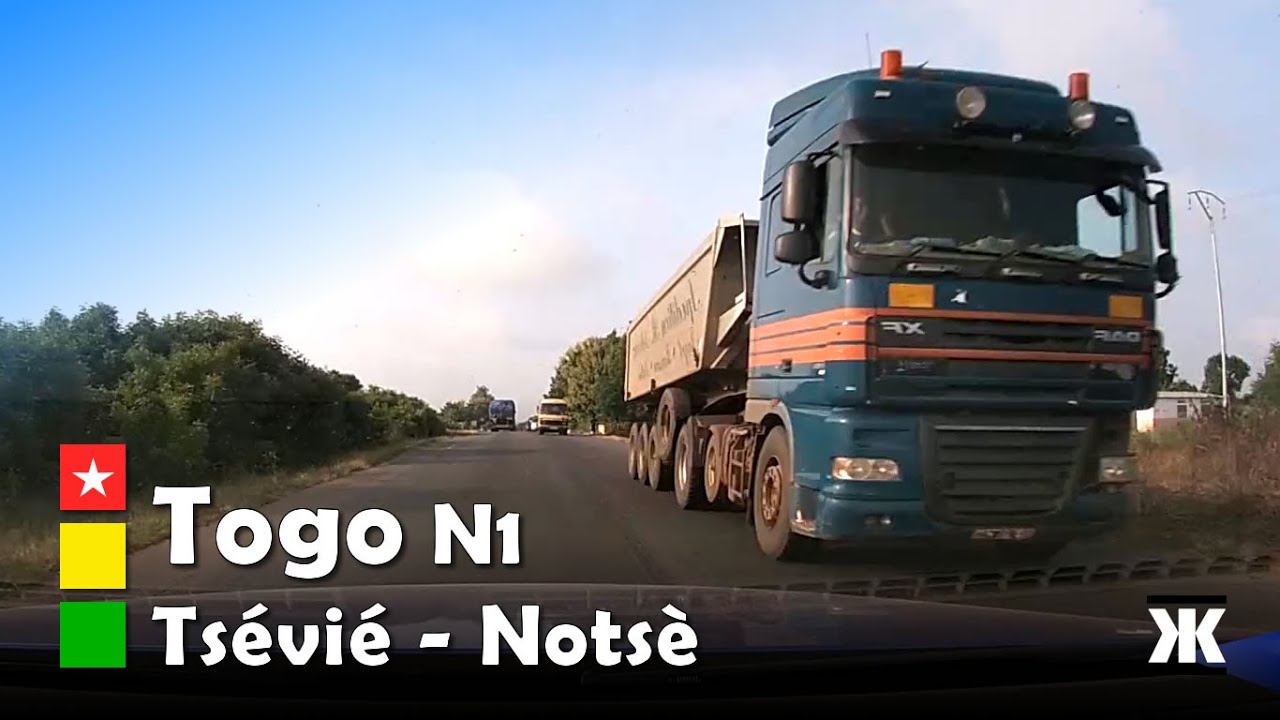 Togo - from Tsévié to Notsè - N1 (2019)