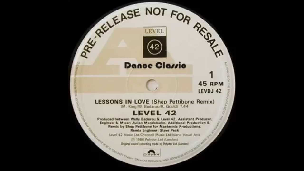 Level 42 - Lessons In Love (A Shep Pettibone Remix) camera iphone 8 plus apk