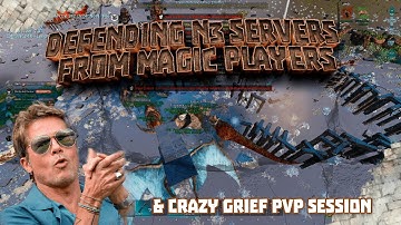 N3 Defending Our Servers vs Magic Players/Carcha Party Fob & Griefing Around Montage ;) | ARK ASA X1