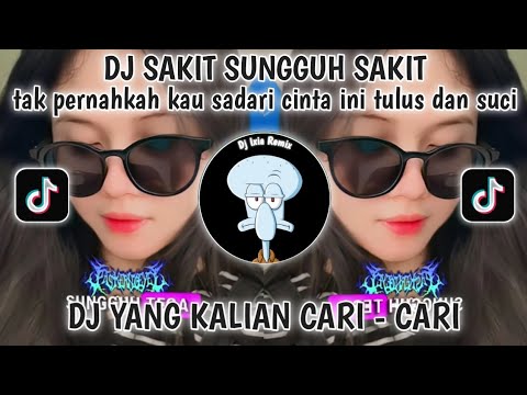 DJ TAK PERNAH KAU SADARI CINTA INI VIRAL TIKTOK TERBARU 2024-DJ SAKIT SUNGGUH SAKIT-ALIAHMAD RMX-dj