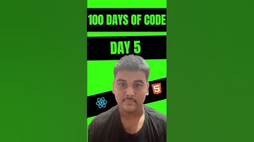 100 Days of Code: Day 5  My Exciting Coding Journey! #Shorts #motivation #minivlog  #computer