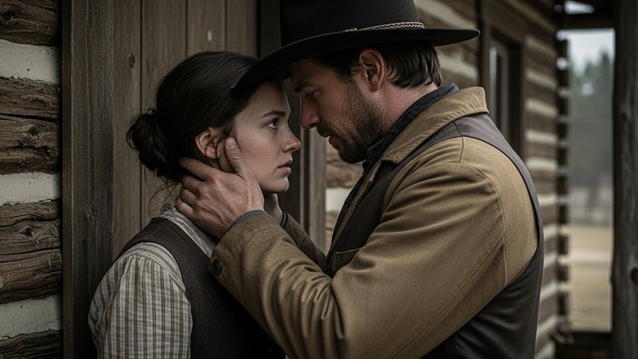 Old Western Love Story: Cowboy Trapped with a Lonely Woman Through Winter...