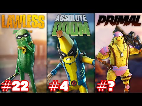 Ranking EVERY SEASON'S MEME SKIN In FORTNITE HISTORY From WORST To BEST