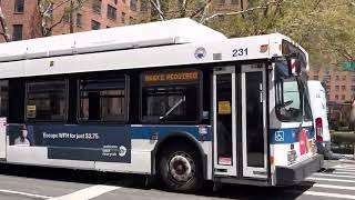 MTA 2011-2013 New flyer C40LF #202 #231 on the Q38 route
