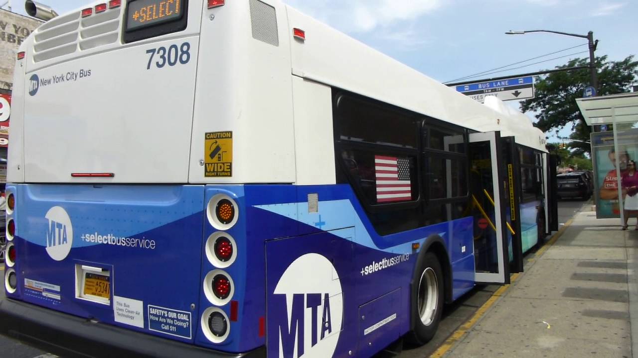 MTA NYCT Bus: 2015 New Flyer XD40 Xcelsior B46+Select Bus Service+