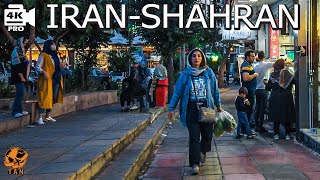 Iran Street Walking Tour On Shahran Tehran At Night 2022 Iran Walk 4K