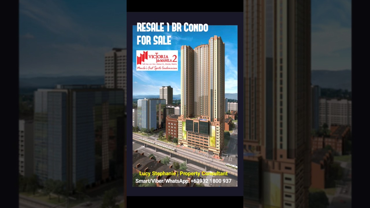 1 Bedroom Condo Unit For Sale @ Taft Avenue, Manila, across PWU