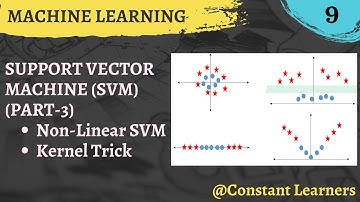 SVM (part-3) | Non-linear CLASSIFICATION | Kernel Trick