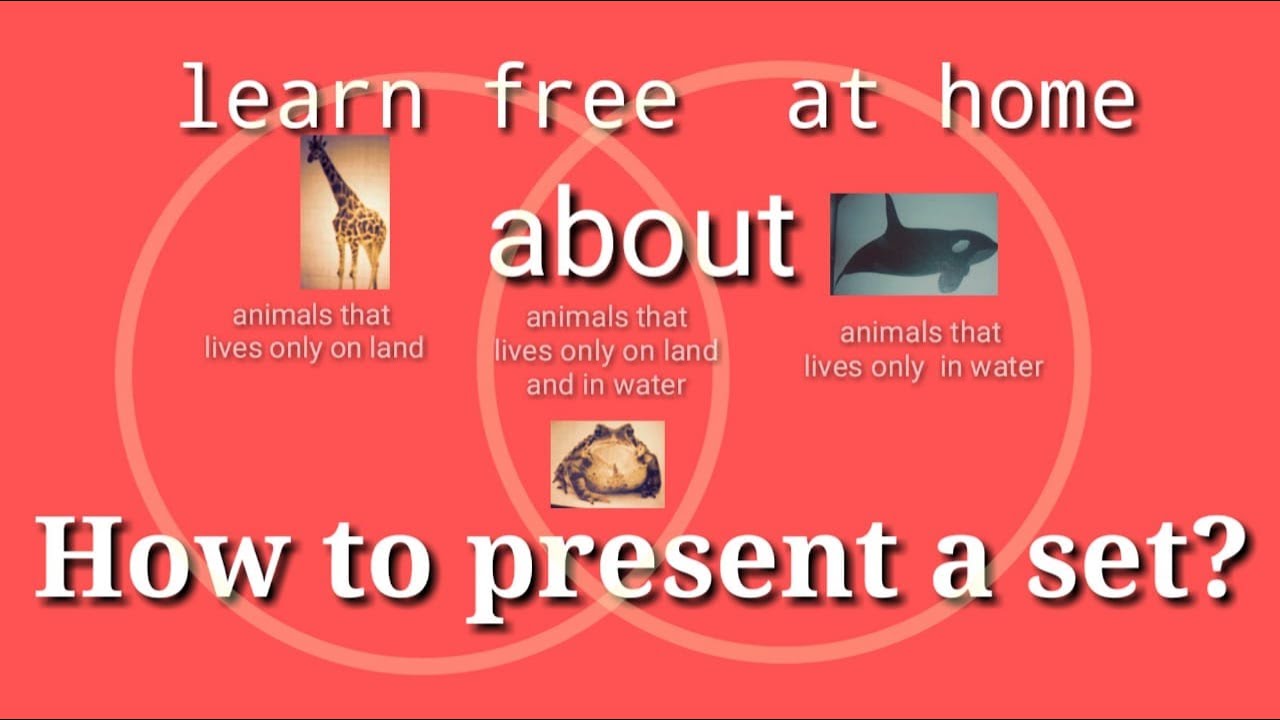 How to represent a set?  || online teaching || math N logy